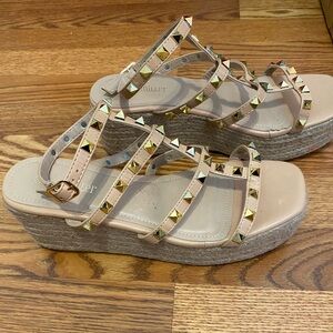 Olivia Miller Women’s Wedge Sandals.